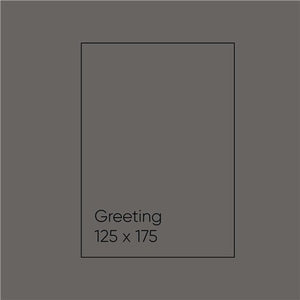 Blank Note Cards - 125 x 175mm, Flat, Environment Wrought Iron, Pack of 15