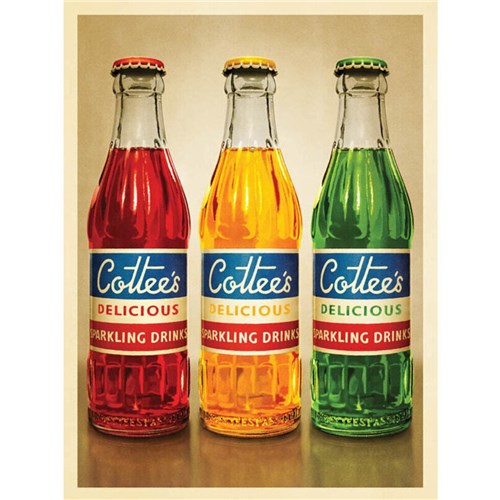 Harper & Charlie Postcard - Cottee's Soft Drinks