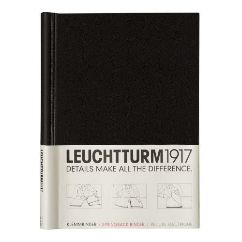 Leuchtturm1917 Leuchtturm1917 Springback Binder - PEKA A4, Black