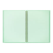 Midori Midori MD Colour Ring Notebook - A5, Green, Dot Grid
