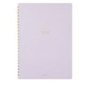 Midori Midori MD Colour Ring Notebook - A5, Purple, Dot Grid