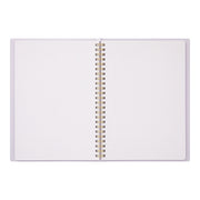 Midori Midori MD Colour Ring Notebook - A5, Purple, Dot Grid