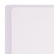 Midori Midori MD Colour Ring Notebook - A5, Purple, Dot Grid