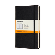 Moleskine Moleskine Hard Cover Notebook - Ruled, Medium, Black
