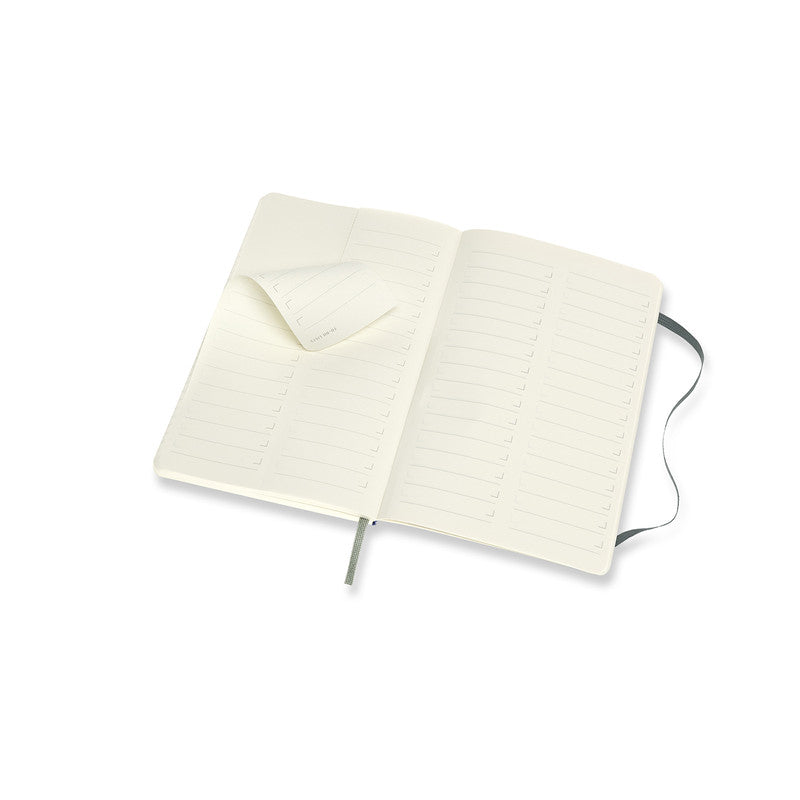 Moleskine Moleskine Professional Soft Cover Notebook - Ruled, Large, Forest Green