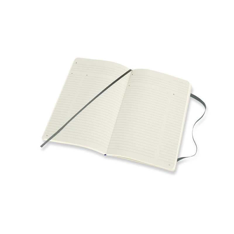 Moleskine Moleskine Professional Soft Cover Notebook - Ruled, Large, Forest Green