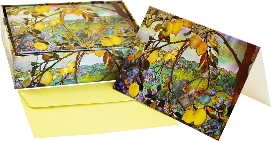 Peter Pauper Press Note Card Set - Lemon Tree
