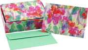 Peter Pauper Press Note Card Set - Watercolor Petals