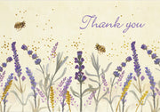 Peter Pauper Press Thank You Card Set - Lavender & Honey