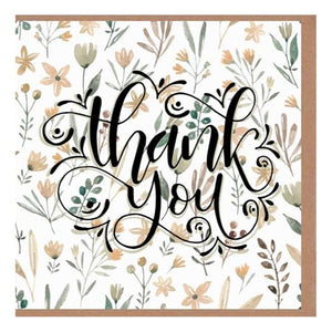 Paper Street Thank You Card - Floral Thank You