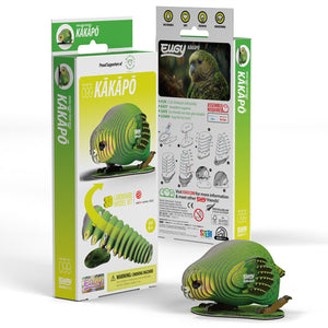 Eugy 3D Paper Model - Kakapo
