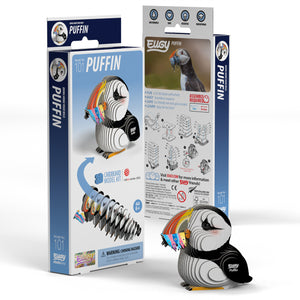 Eugy 3D Paper Model - Puffin