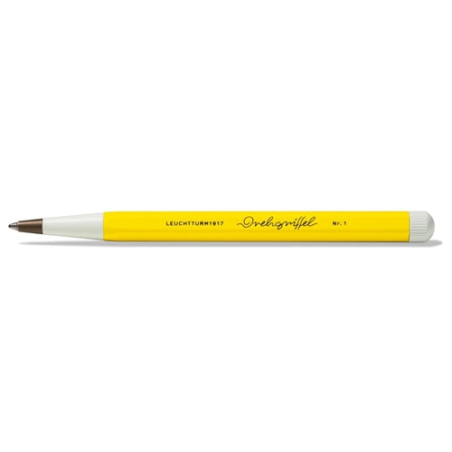Leuchtturm 'Drehgriffel' Ballpoint Pen - Lemon, Black Ink