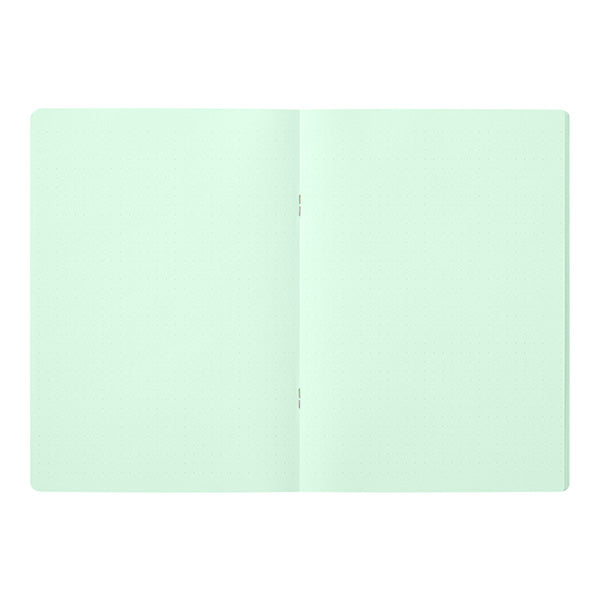 Midori MD Colour Notebook - A5, Green, Dot Grid