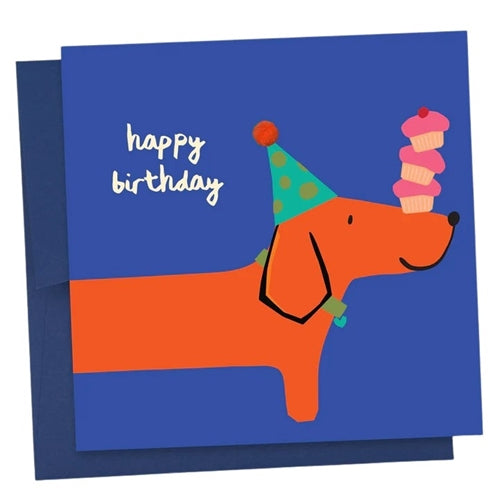 Papernest Greeting Card - Happy Birthday Dachshund
