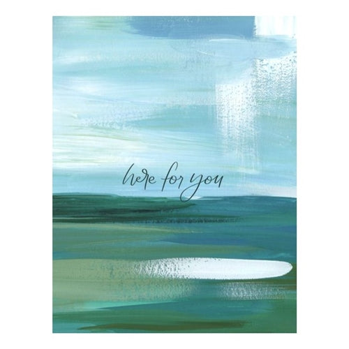 1Canoe2 1Canoe2 Greeting Card - Waterscape Here for You