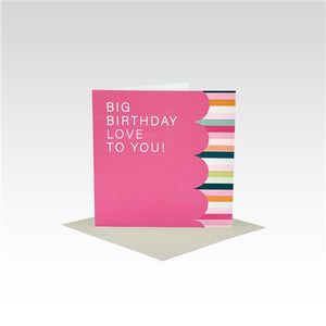 Rhicreative Mini Card - Big Birthday Love