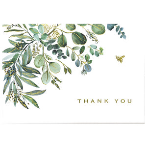 Thank You Card Set - Eucalyptus