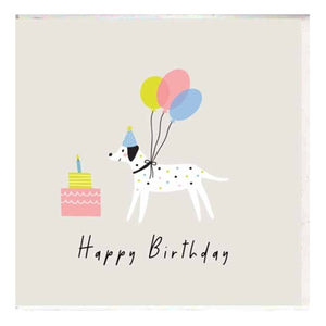 Paper Street Birthday Card - Birthday Balloon Dog