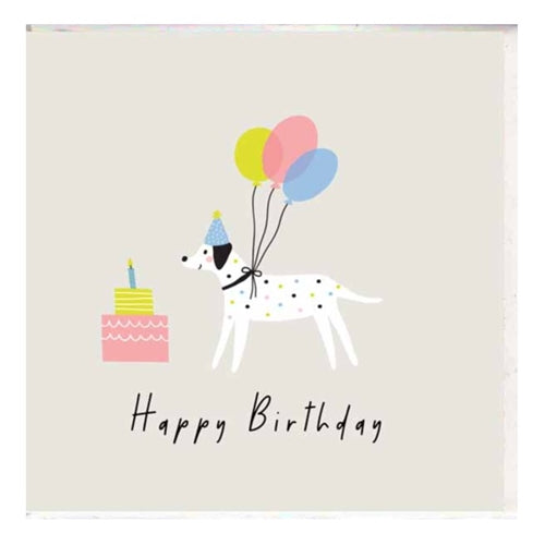 Paper Street Birthday Card - Birthday Balloon Dog