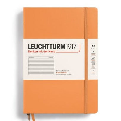 Leuchtturm1917 Notebook - Ruled, A5, Apricot
