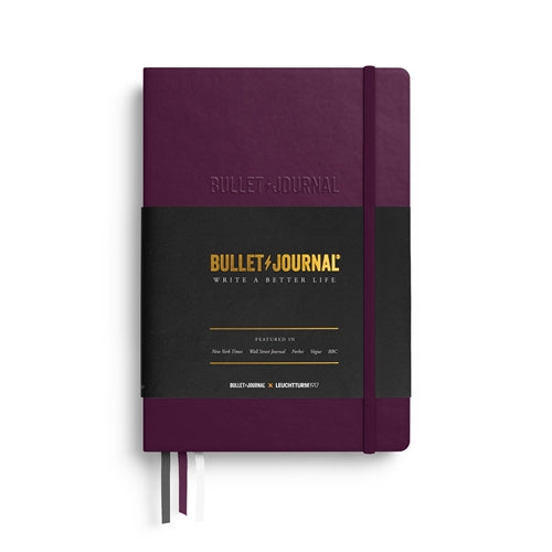 Leuchtturm1917 Notebook - Dotted Bullet Journal Edition 2, A5, Purple