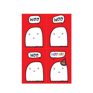 Able & Game Birthday Card - Woo Hoo