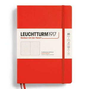 Leuchtturm1917 Notebook - Dotted, A5, Lobster