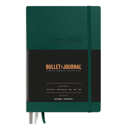 Leuchtturm1917 Notebook - Dotted Bullet Journal Edition 2, A5, Green