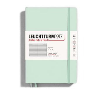 Leuchtturm1917 Notebook - Ruled, A5, Soft Cover Mint