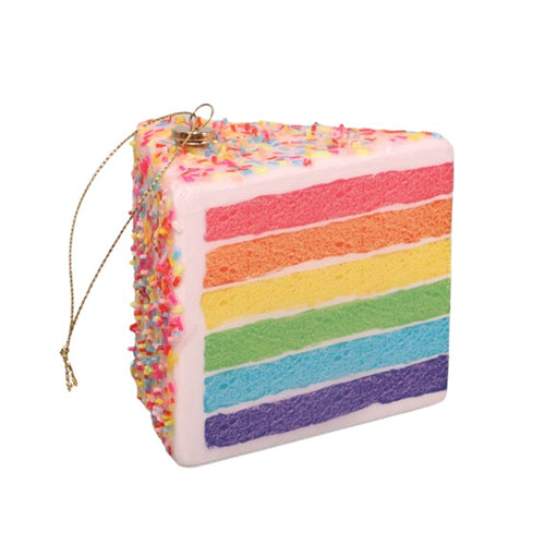 La La Land 3D Bauble - Rainbow Cake