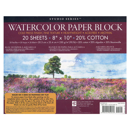 Studio Series - Premium Watercolor Block