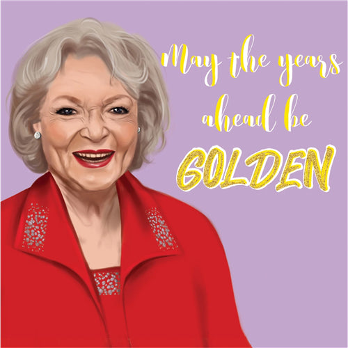 La La Land Greeting Card - Golden Girl