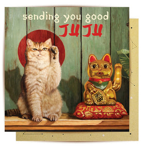 La La Land Greeting Card - Copy Cat