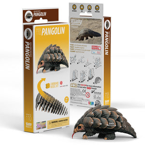 Eugy 3D Paper Model - Pangolin