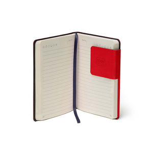 Legami My Notebook - Ruled, Small, Red Passion
