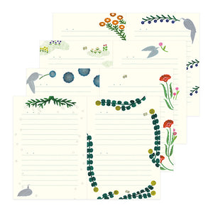Midori Soft Cover Journal - Flowers & Birds
