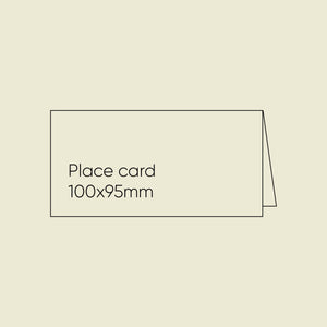 Place Cards - Freelife Felt Cream, Pack of 25