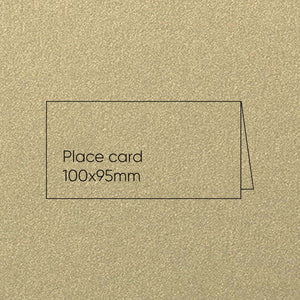 Place Cards - Curious Metallic Gold Leaf, Pack of 25