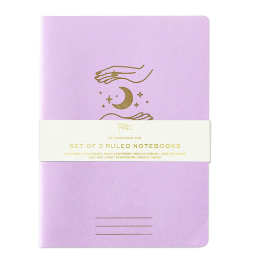 Designworks Ink Flex Notebook - Set of 3 , Mystic