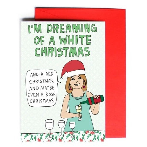 Able & Game Able & Game Christmas Card - I'm Dream Of A White Christmas