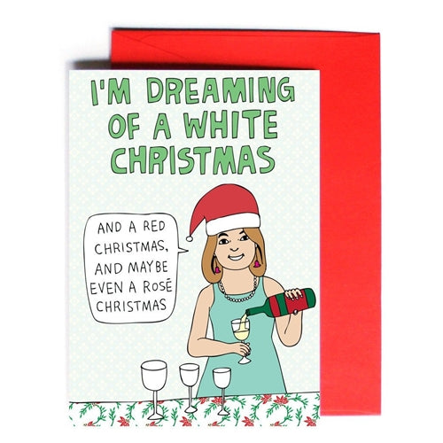 Able & Game Able & Game Christmas Card - I'm Dreaming of a White Christmas