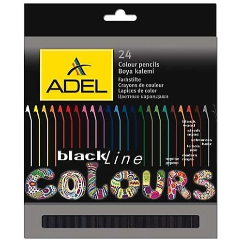 Adel Adel Blackline Pencils – Set of 24