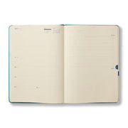 Any Day Now 2026 Any Day Now "Achiever" Weekly + Notes Diary - A5, Hardcover, Navy & Tangerine