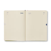 Any Day Now 2026 Any Day Now "Freestyler" Daily Diary - A5, Hardcover, Dot Grid, Navy & Plum