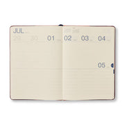 Any Day Now 2026 Any Day Now "Schedular" Weekly Diary - A5, Hardcover, Teal & Purple