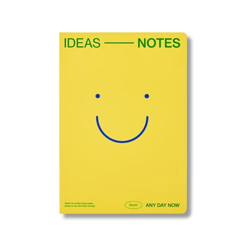 Any Day Now Any Day Now Bound Notebook - A5, Ruled, Butter