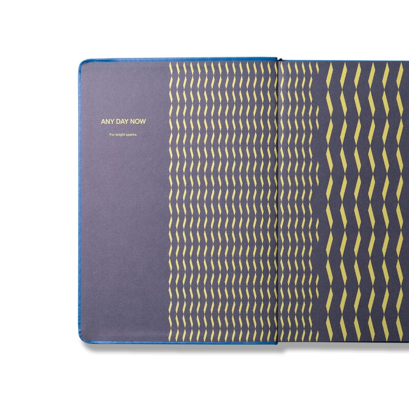 Any Day Now Any Day Now Notebook - A5, Ruled, Marine