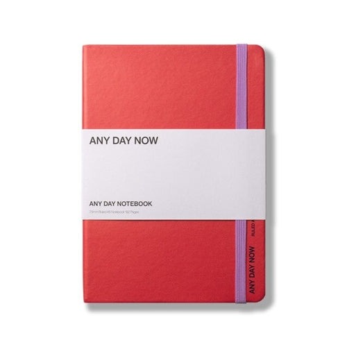 Any Day Now Any Day Now Notebook - A5, Ruled, Watermelon