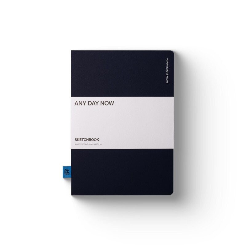 Any Day Now Any Day Now Sketchbook - A5, Navy